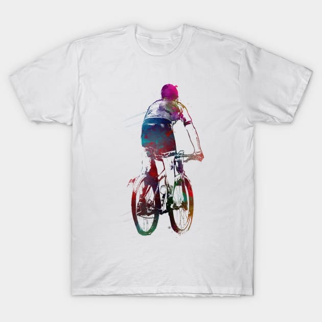 Cycling Bike sport art #cycling #sport #biking T-Shirt by JBJart